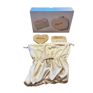 Solar Eclipse New York Mama Hand-Painted Pocket Comb READ